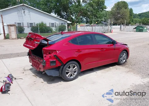 2018 Hyundai Elantra Sel из США, поврежденный, VIN KMHD84LF8JU612082